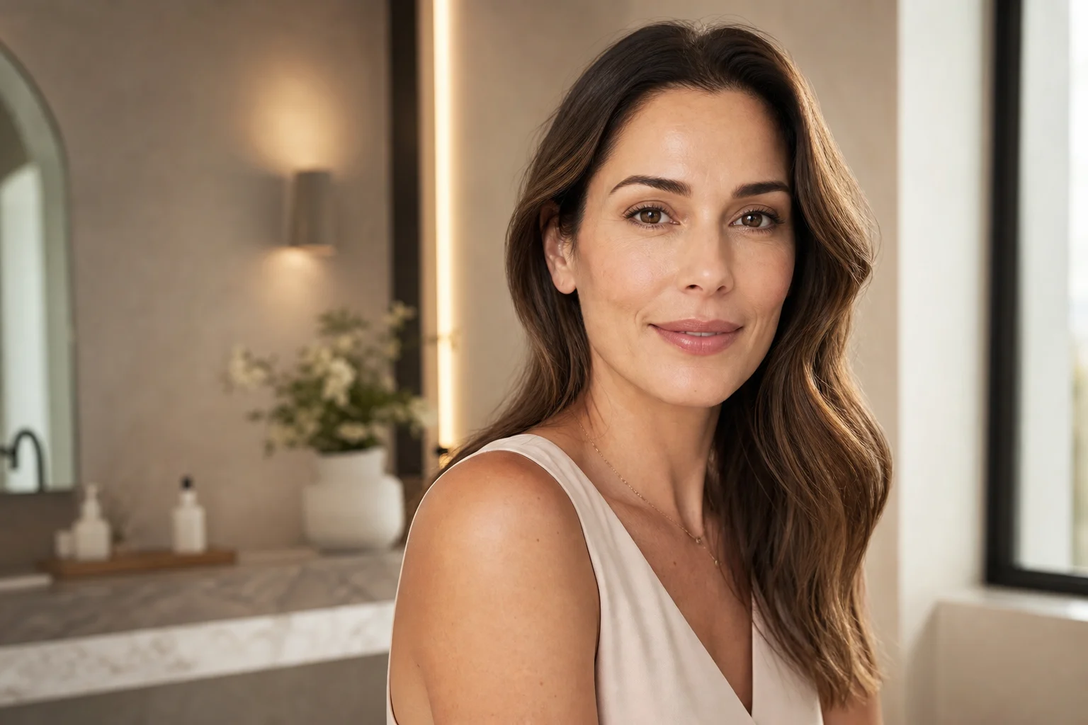 Natural-looking confidence after personalized aesthetic care