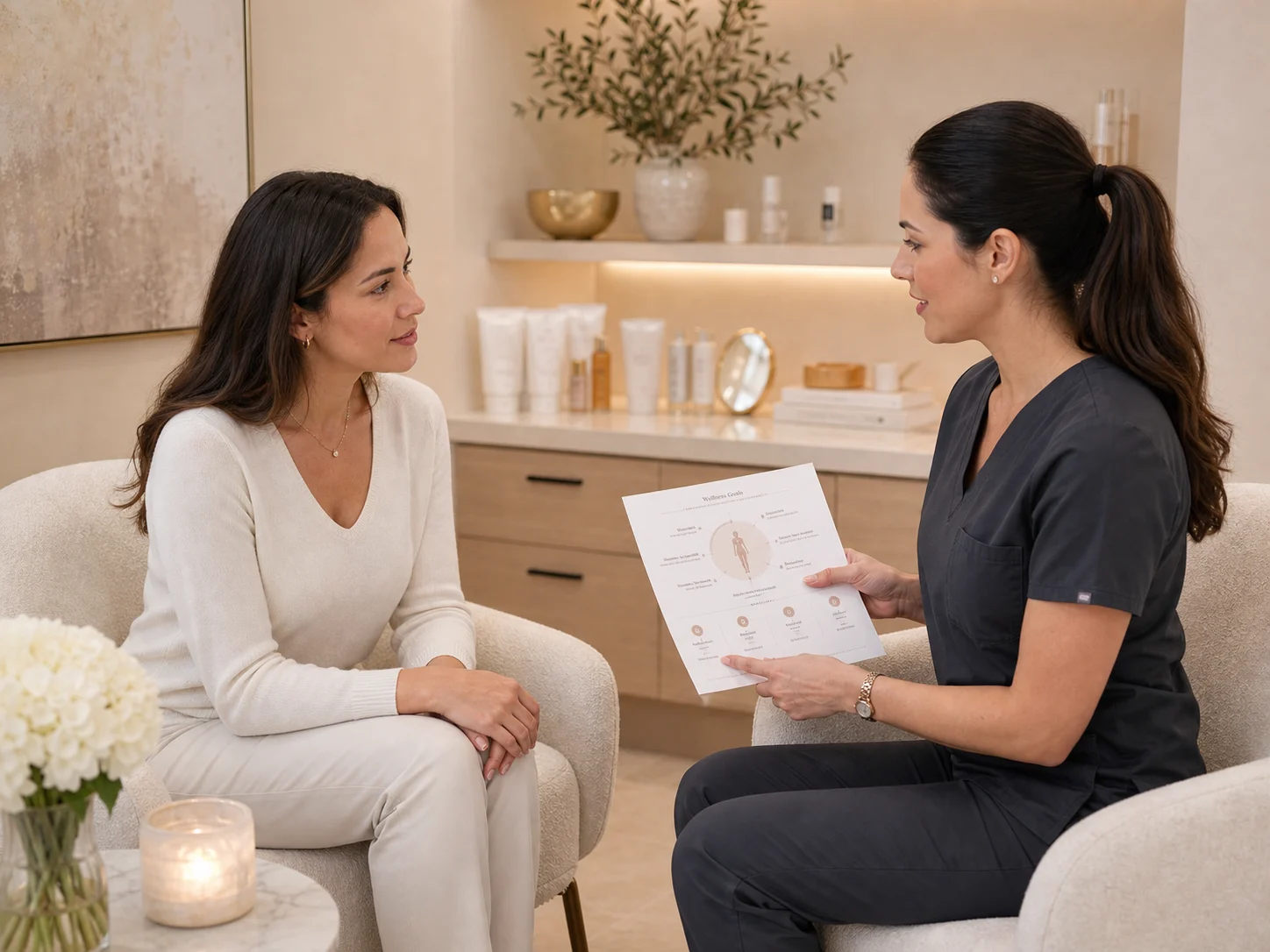Provider discussing a personalized weight management plan